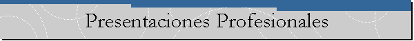 Presentaciones Profesionales